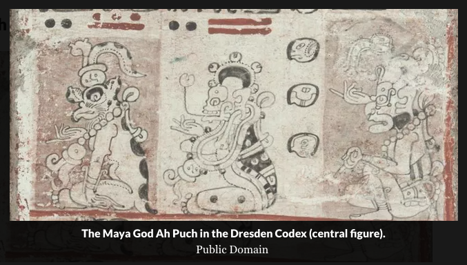 Ah Puch, The Mayan God Of Death